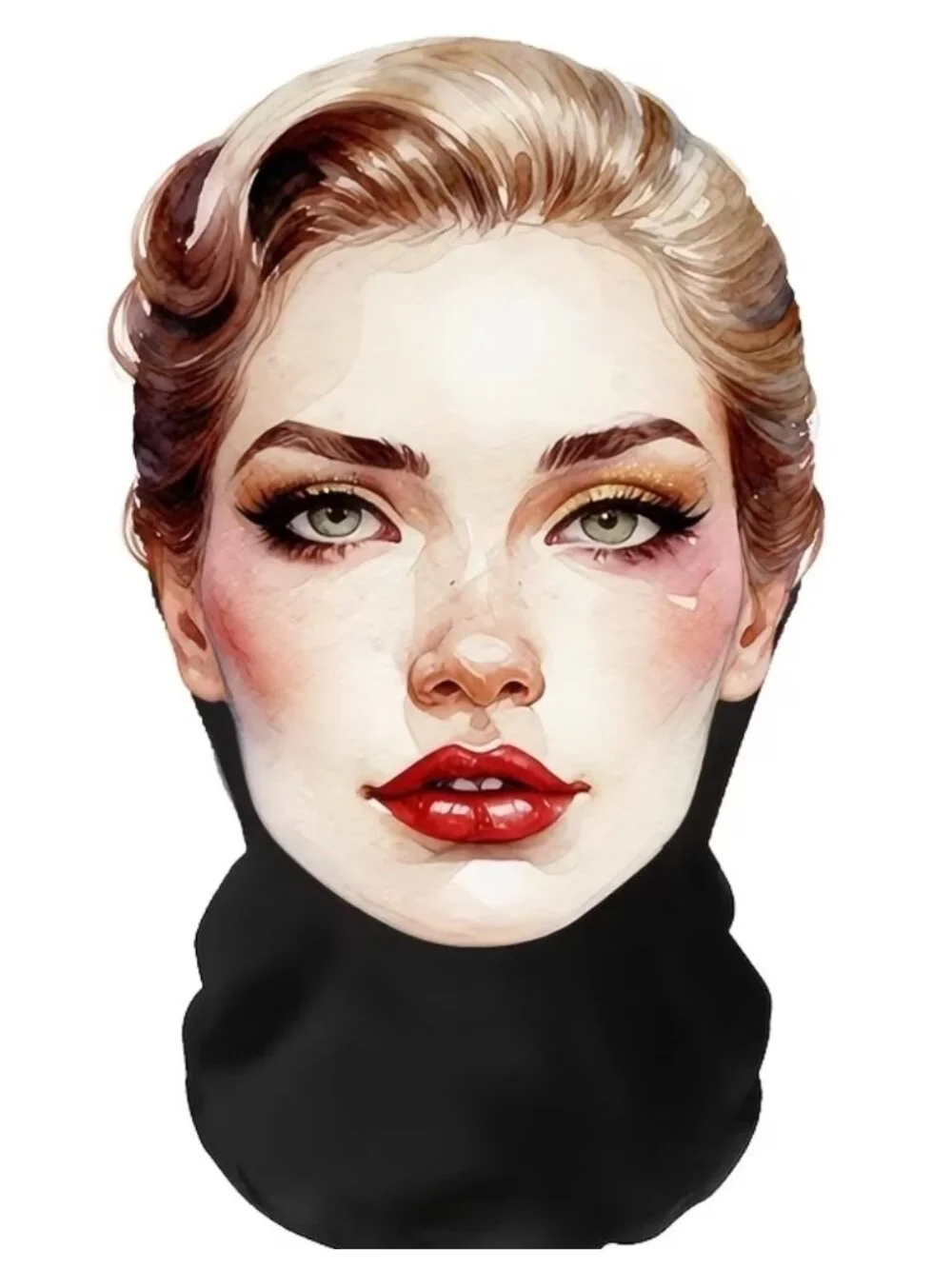 Realistic Woman Face Balaclava Mask* Halloween Or Costume Fun*Cosplay*Sissy*NIP